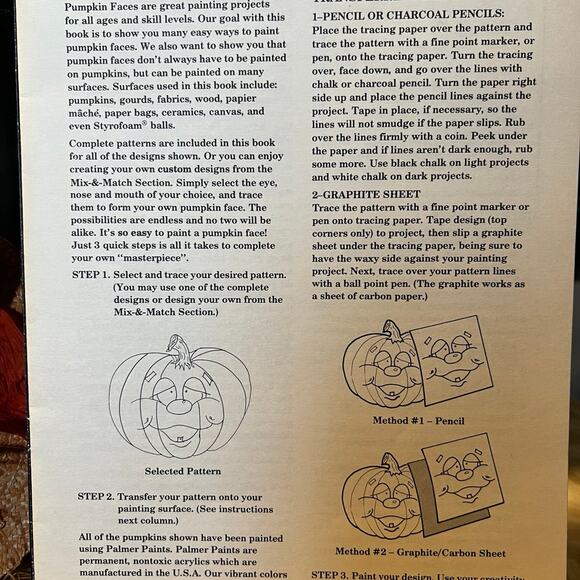 Painted pumpkin Halloween Craft Projects - Picture 3 of 7